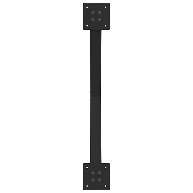 Casa si Gradina - Mobilier - Feronerie si accesorii mobila - Picioare pentru masa in forma de X, 2 buc Negru Otel, mărime 70x(72-73) cm (40 mm) - Infinity.ro