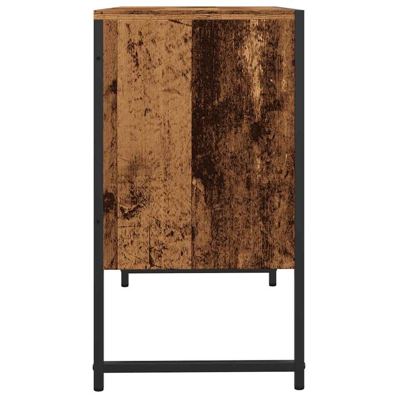Casa si Gradina - Mobilier - Mobilier baie - Comode baie - Comoda chiuveta baie, lemn vechi, 80x33x60 cm, lemn prelucrat - Infinity.ro