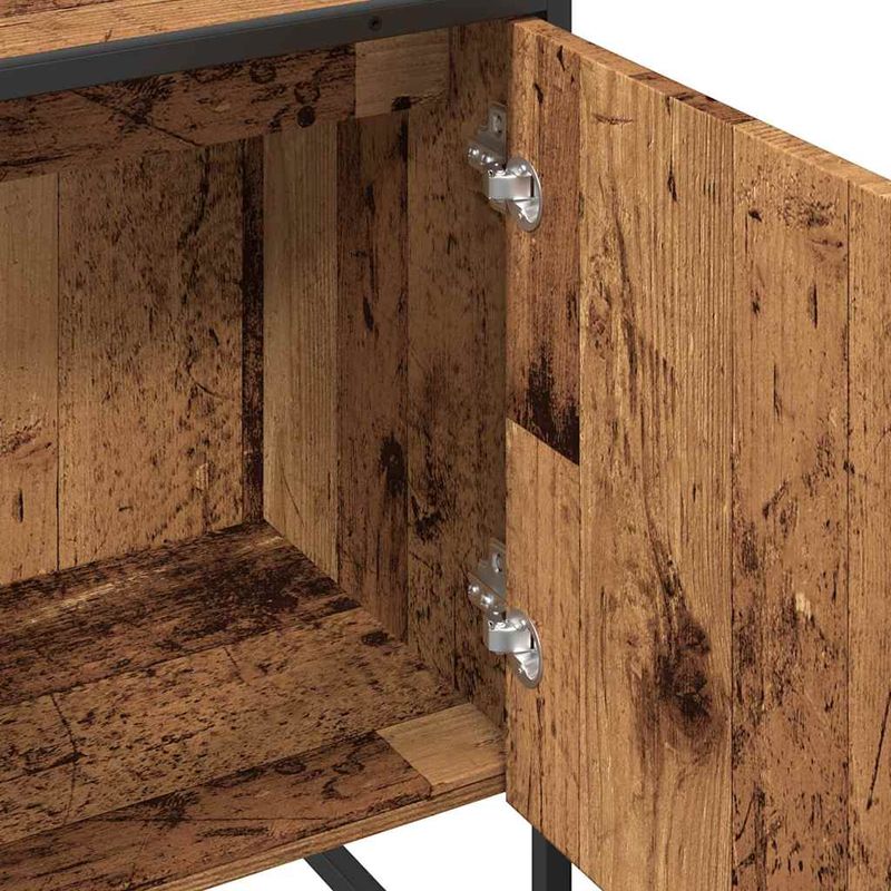 Casa si Gradina - Mobilier - Mobilier baie - Comode baie - Comoda chiuveta baie, lemn vechi, 80x33x60 cm, lemn prelucrat - Infinity.ro