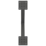 Casa si Gradina - Mobilier - Feronerie si accesorii mobila - Picioare pentru masuta cafea in forma de X, 2 buc Antracit Otel, mărime 50x(42-43) cm (40 mm) - Infinity.ro