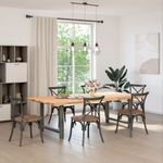 Casa si Gradina - Mobilier - Feronerie si accesorii mobila - Picioare masuta de cafea Antracit 2 buc 90x(72-73) cm Otel - Infinity.ro