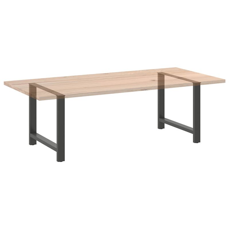Casa si Gradina - Mobilier - Feronerie si accesorii mobila - Picioare masuta de cafea Antracit 2 buc 90x(72-73) cm Otel - Infinity.ro