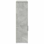 Casa si Gradina - Mobilier - Biblioteci si rafturi - Biblioteci - Biblioteca, gri beton, 60x24x85 cm, lemn prelucrat - Infinity.ro