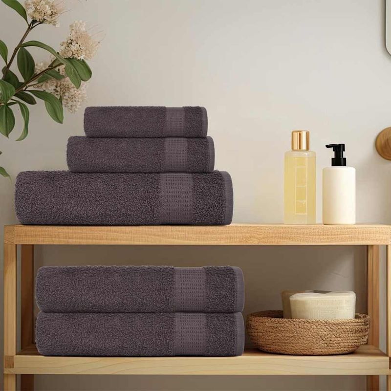 Casa si Gradina - Textile si covoare - Textile baie - Prosoape - Prosoape 50 buc Antracit 15x21 cm 360 g/m² 100% bumbac - Infinity.ro