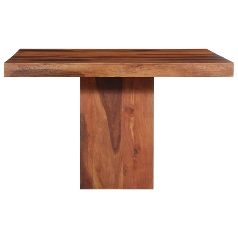 Casa si Gradina - Mobilier - Mese si birouri - Mese bucatarie si dining - Masa de sufragerie 120x120x77 cm din lemn masiv de salcam - Infinity.ro