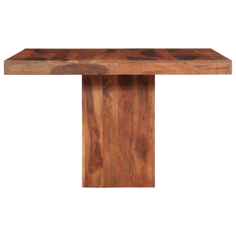 Casa si Gradina - Mobilier - Mese si birouri - Mese bucatarie si dining - Masa de sufragerie 120x120x77 cm din lemn masiv de salcam - Infinity.ro