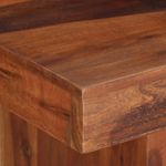 Casa si Gradina - Mobilier - Mese si birouri - Mese bucatarie si dining - Masa de sufragerie 120x120x77 cm din lemn masiv de salcam - Infinity.ro