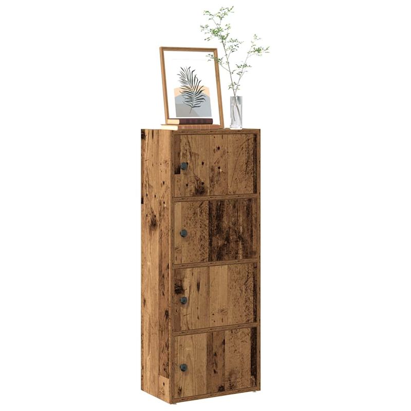 Casa si Gradina - Mobilier - Biblioteci si rafturi - Biblioteci - Biblioteca, lemn vechi, 40x24x102 cm, lemn prelucrat - Infinity.ro