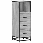 Casa si Gradina - Mobilier - Mobilier baie - Comode baie - Dulap de baie, gri sonoma, 65x33x60 cm, lemn prelucrat - Infinity.ro