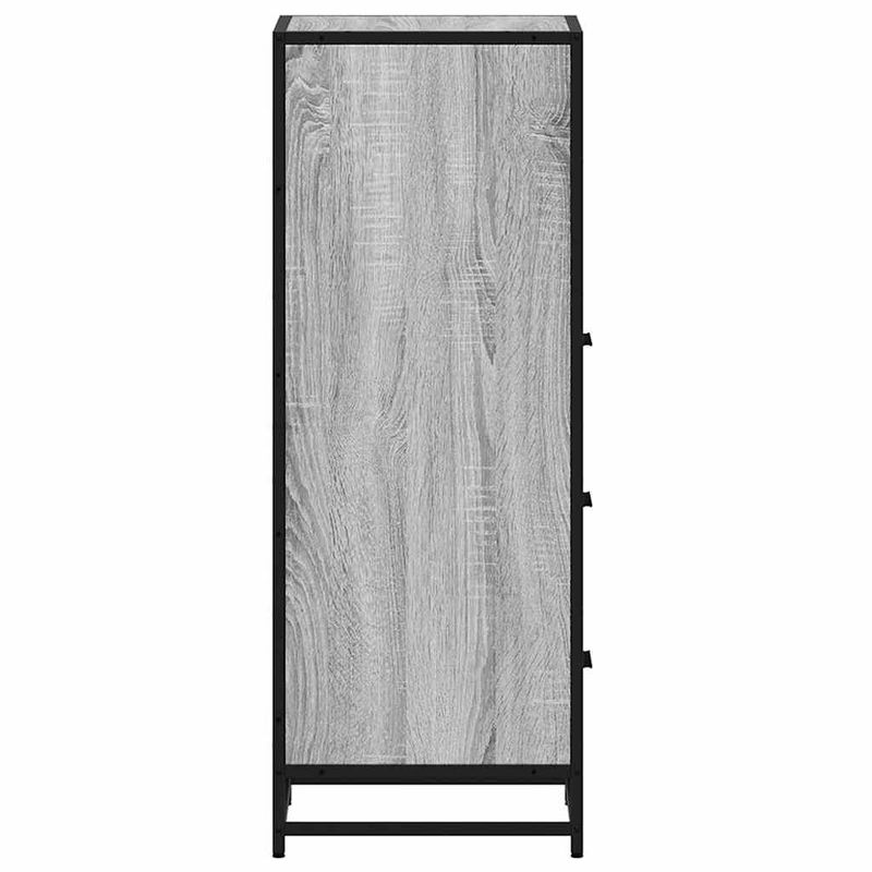 Casa si Gradina - Mobilier - Mobilier baie - Comode baie - Dulap de baie, gri sonoma, 65x33x60 cm, lemn prelucrat - Infinity.ro