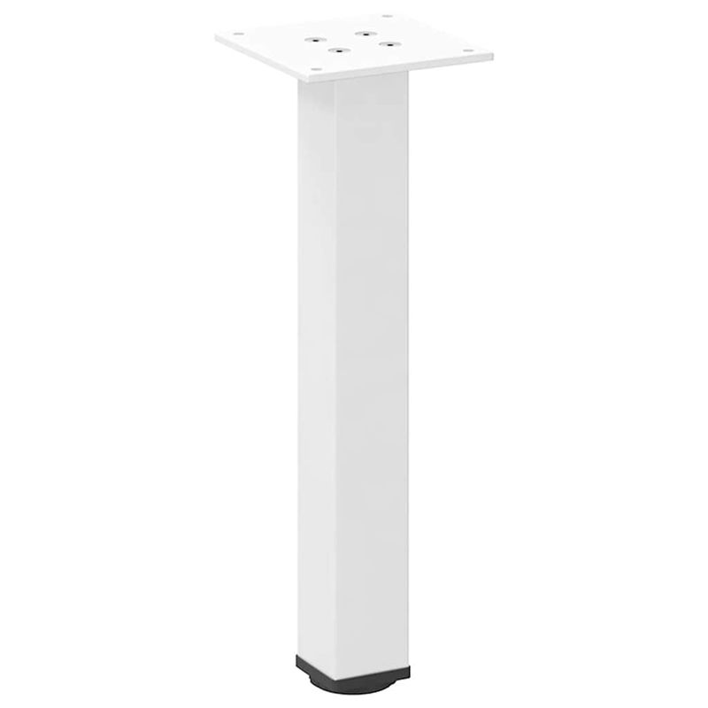 Casa si Gradina - Mobilier - Feronerie si accesorii mobila - Picioare masuta de cafea 4 buc Alb 42-44 cm Otel, mărime 42-44 cm (40 mm) - Infinity.ro