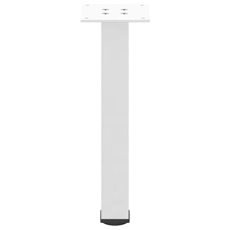 Casa si Gradina - Mobilier - Feronerie si accesorii mobila - Picioare masuta de cafea 4 buc Alb 42-44 cm Otel, mărime 42-44 cm (40 mm) - Infinity.ro