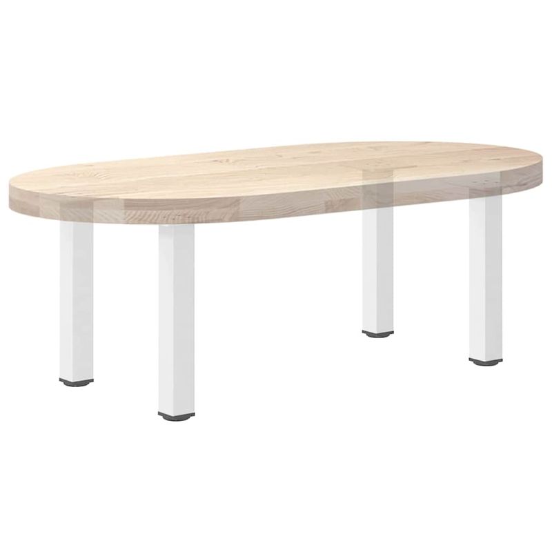 Casa si Gradina - Mobilier - Feronerie si accesorii mobila - Picioare masuta de cafea 4 buc Alb 42-44 cm Otel, mărime 42-44 cm (40 mm) - Infinity.ro