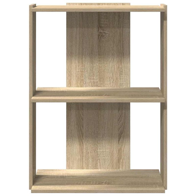 Casa si Gradina - Mobilier - Biblioteci si rafturi - Biblioteci - Biblioteca 3 niveluri stejar sonoma 60x30x80 cm, lemn prelucrat - Infinity.ro