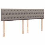 Casa si Gradina - Mobilier - Paturi si accesorii - Paturi - Cadru de pat otoman cu saltea Taupe 160x200cm Material - Infinity.ro
