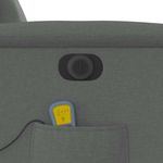 Ingrijire personala si Cosmetice - Sanatate si wellness - Articole wellness - Fotolii de masaj - Fotoliu electric de masaj rabatabil, gri inchis, textil - Infinity.ro