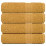 Casa si Gradina - Textile si covoare - Textile baie - Prosoape - Prosoape de dus 4 buc Aur 70x140 cm 360 g/m² 100% bumbac - Infinity.ro