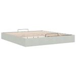 Casa si Gradina - Mobilier - Paturi si accesorii - Paturi - Cadru pat otoman fara saltea Gri deschis 180x200 cm catifea - Infinity.ro