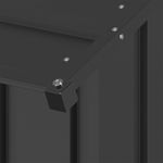 Petshop - Accesorii petshop - Culcusuri si custi - Custi interior si exterior - Casa pentru caini cu acoperis 131x101x102 cm otel galvanizat, antracit - Infinity.ro