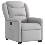 Casa si Gradina - Mobilier - Scaune si fotolii - Fotolii - Fotoliu reclinabil electric, tesatura gri nor - Infinity.ro