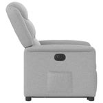 Casa si Gradina - Mobilier - Scaune si fotolii - Fotolii - Fotoliu reclinabil electric, tesatura gri nor - Infinity.ro