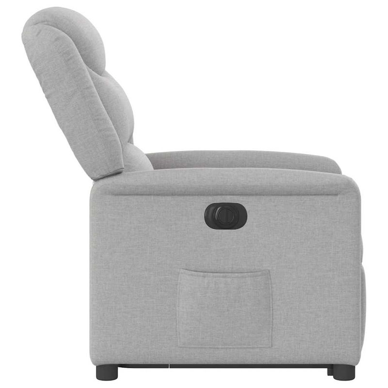 Casa si Gradina - Mobilier - Scaune si fotolii - Fotolii - Fotoliu reclinabil electric, tesatura gri nor - Infinity.ro