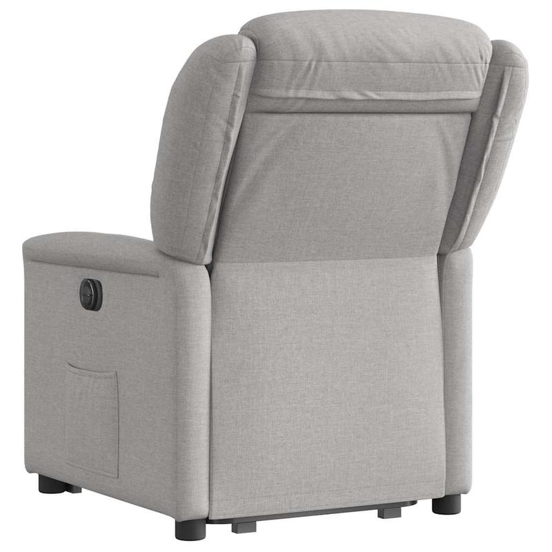 Casa si Gradina - Mobilier - Scaune si fotolii - Fotolii - Fotoliu reclinabil electric, tesatura gri nor - Infinity.ro