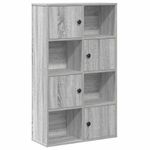 Casa si Gradina - Mobilier - Biblioteci si rafturi - Biblioteci - Biblioteca, gri sonoma, 60x24x101,5 cm, lemn prelucrat - Infinity.ro