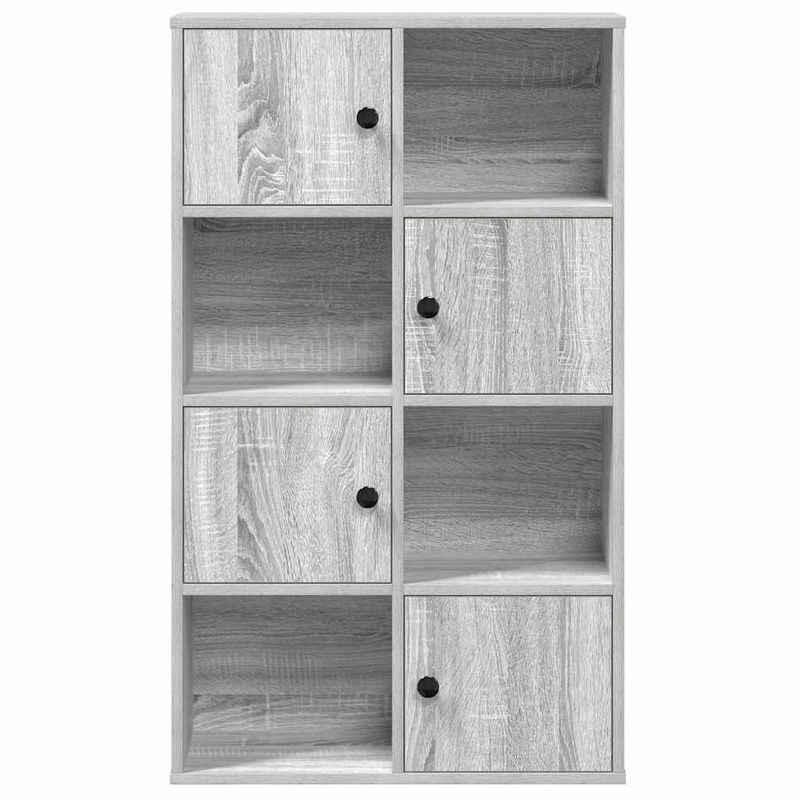 Casa si Gradina - Mobilier - Biblioteci si rafturi - Biblioteci - Biblioteca, gri sonoma, 60x24x101,5 cm, lemn prelucrat - Infinity.ro