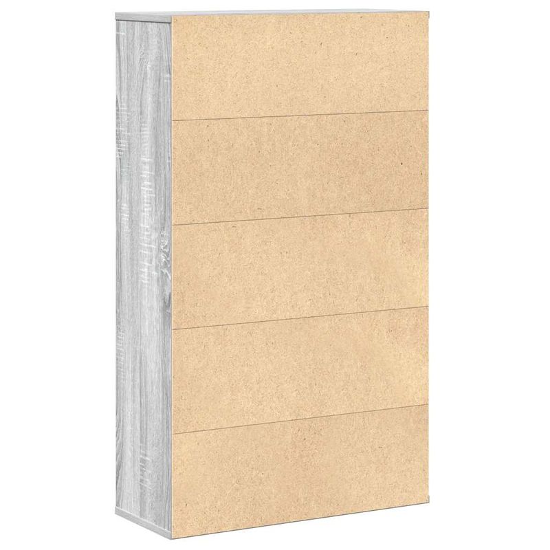 Casa si Gradina - Mobilier - Biblioteci si rafturi - Biblioteci - Biblioteca, gri sonoma, 60x24x101,5 cm, lemn prelucrat - Infinity.ro