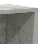 Casa si Gradina - Mobilier - Biblioteci si rafturi - Biblioteci - Biblioteca, gri beton,60x24x101,5 cm, lemn prelucrat - Infinity.ro