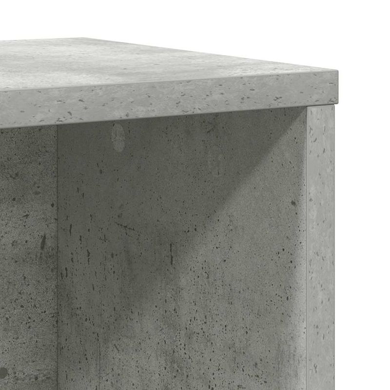 Casa si Gradina - Mobilier - Biblioteci si rafturi - Biblioteci - Biblioteca, gri beton,60x24x101,5 cm, lemn prelucrat - Infinity.ro