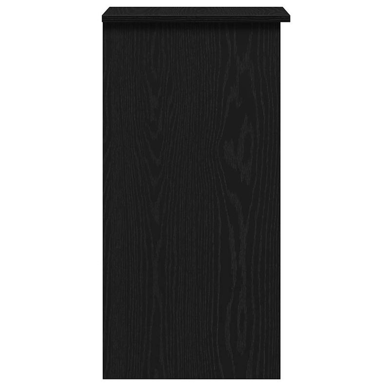 Casa si Gradina - Mobilier - Mese si birouri - Birouri - Birou cu rafturi, negru, 84x40x78 cm, PAL - Infinity.ro