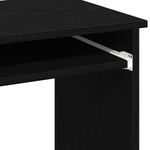 Casa si Gradina - Mobilier - Mese si birouri - Birouri - Birou cu rafturi, negru, 84x40x78 cm, PAL - Infinity.ro