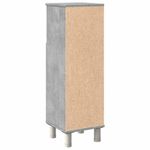 Casa si Gradina - Mobilier - Seturi de mobilier - Seturi baie - Dulap de baie, gri beton, 30 x 30 x 95 cm, PAL - Infinity.ro