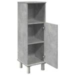 Casa si Gradina - Mobilier - Seturi de mobilier - Seturi baie - Dulap de baie, gri beton, 30 x 30 x 95 cm, PAL - Infinity.ro