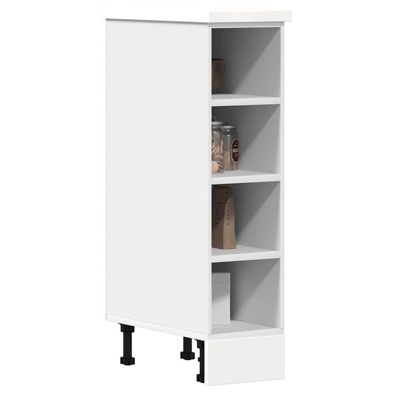 Casa si Gradina - Mobilier - Comode si corpuri - Corpuri bucatarie - Dulap inferioara alb 20x44,5x81,5 cm lemn prelucrat - Infinity.ro