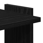 Casa si Gradina - Mobilier - Biblioteci si rafturi - Biblioteci - Biblioteca cu 3 niveluri, negru, 60x30x120 cm, lemn prelucrat - Infinity.ro