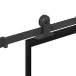 Casa si Gradina - Constructii - Usi interior, exterior si garaj - Usi garaj - Usa glisanta cu set feronerie, 76x205 cm, sticla ESG/aluminiu - Infinity.ro