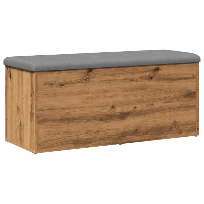 Casa si Gradina - Mobilier - Canapele si coltare - Banchete - Banca de depozitare Stejar artizanal 102x42x45cm lemn prelucrat - Infinity.ro