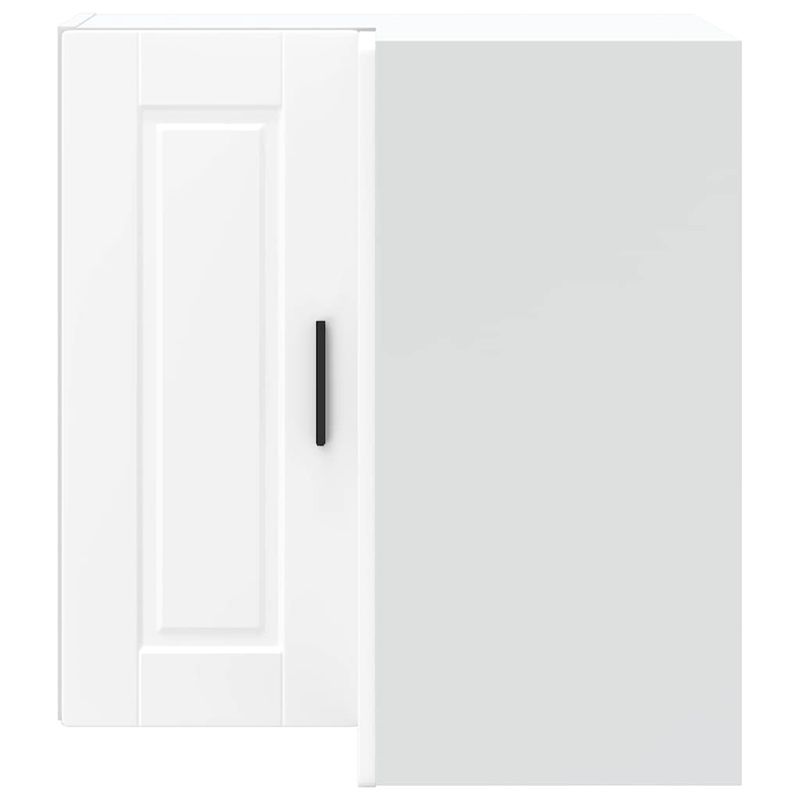 Casa si Gradina - Mobilier - Comode si corpuri - Corpuri bucatarie - Dulap de colt de bucatarie „Porto” din lemn artificial alb - Infinity.ro