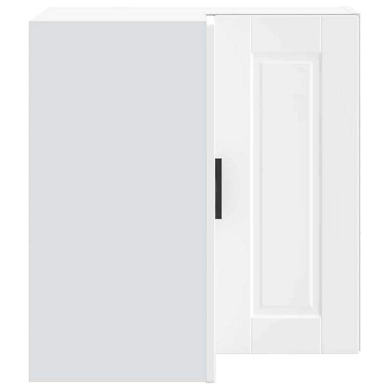 Casa si Gradina - Mobilier - Comode si corpuri - Corpuri bucatarie - Dulap de colt de bucatarie „Porto” din lemn artificial alb - Infinity.ro