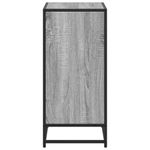 Casa si Gradina - Mobilier - Biblioteci si rafturi - Biblioteci - Biblioteca, gri sonoma, 60x35x76 cm, lemn prelucrat - Infinity.ro