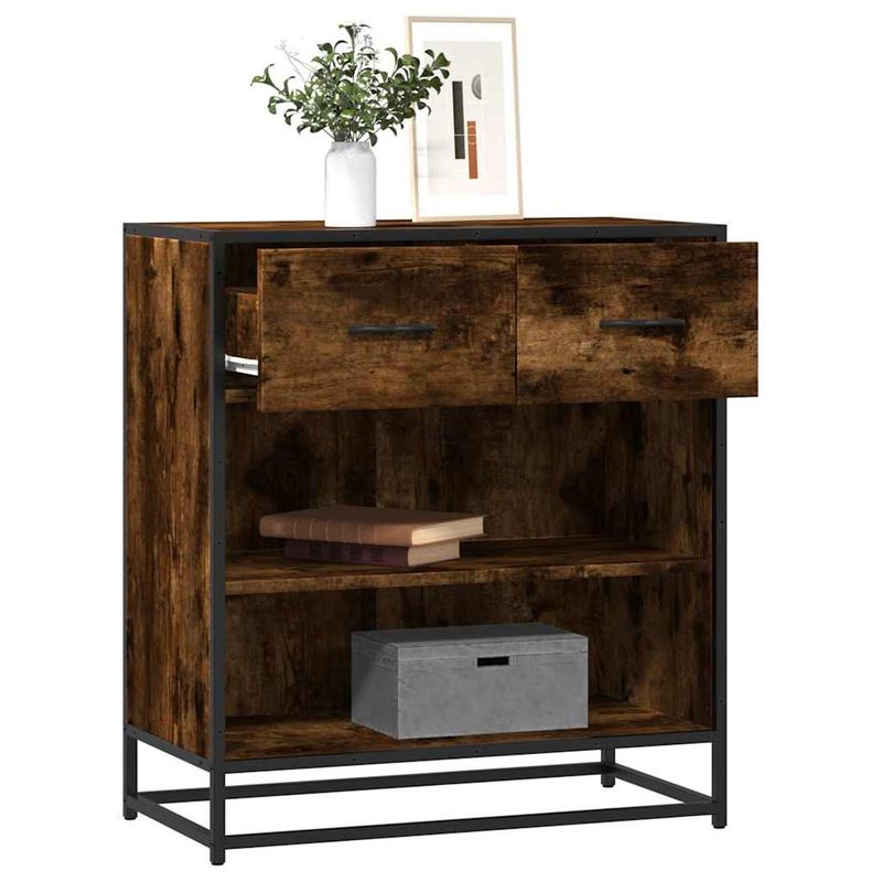Casa si Gradina - Mobilier - Comode si corpuri - Comode - Bufeta Stejar afumat 68x35x76 cm Lemn prelucrat - Infinity.ro