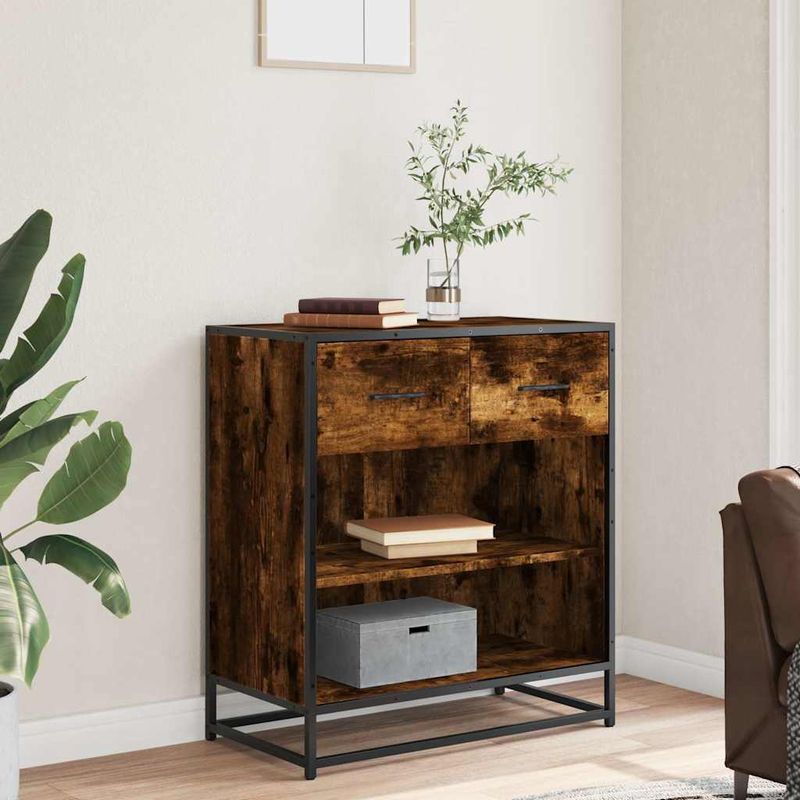 Casa si Gradina - Mobilier - Comode si corpuri - Comode - Bufeta Stejar afumat 68x35x76 cm Lemn prelucrat - Infinity.ro