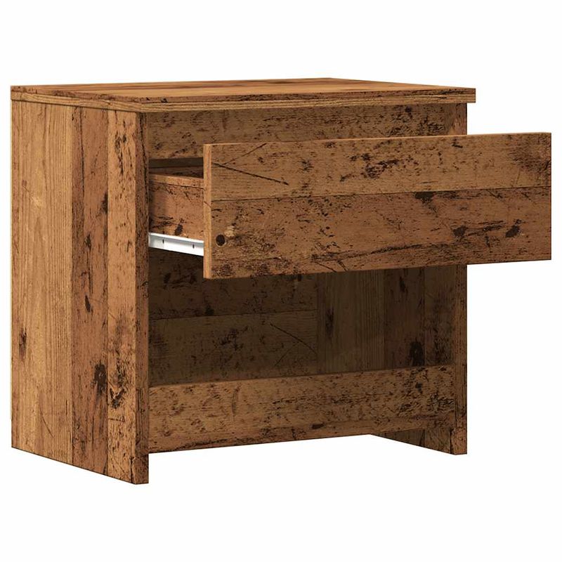 Casa si Gradina - Mobilier - Comode si corpuri - Noptiere - Noptiera din lemn vechi 40x30x39 cm lemn prelucrat - Infinity.ro
