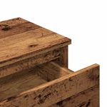 Casa si Gradina - Mobilier - Comode si corpuri - Noptiere - Noptiera din lemn vechi 40x30x39 cm lemn prelucrat - Infinity.ro