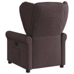 Casa si Gradina - Mobilier - Scaune si fotolii - Fotolii - Fotoliu rabatabil, maro inchis, material textil - Infinity.ro