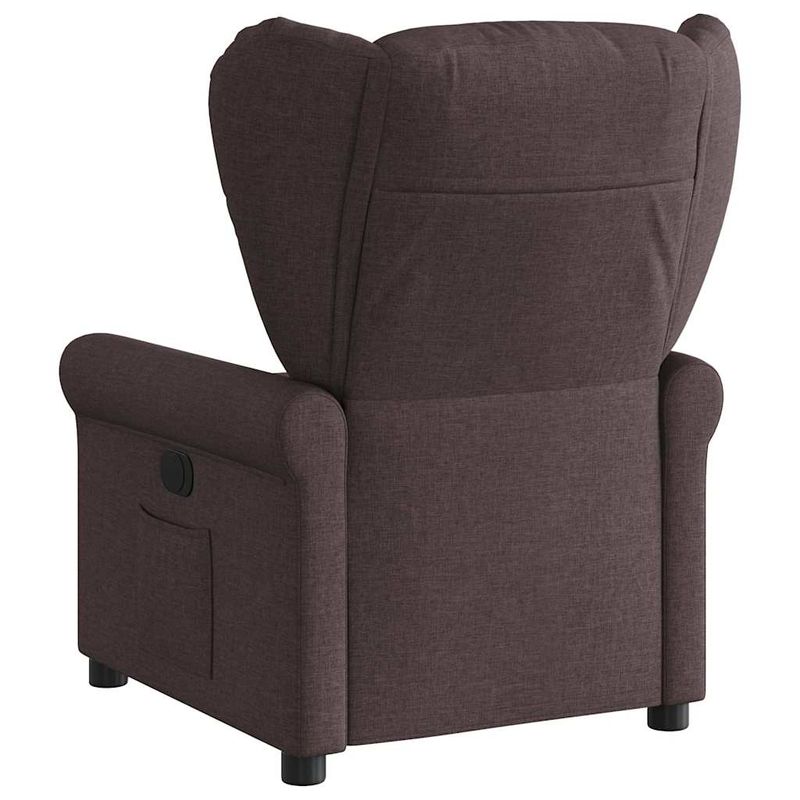 Casa si Gradina - Mobilier - Scaune si fotolii - Fotolii - Fotoliu rabatabil, maro inchis, material textil - Infinity.ro