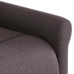 Casa si Gradina - Mobilier - Scaune si fotolii - Fotolii - Fotoliu rabatabil, maro inchis, material textil - Infinity.ro
